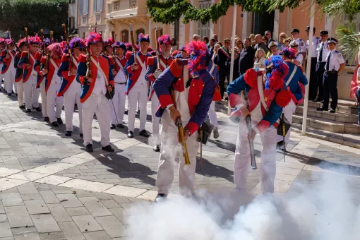 La bravade de Saint-Tropez le 17 mai : réservez votre séjour à la ferme de l'Audrac, Ramatuelle, La ferme de l’Audrac